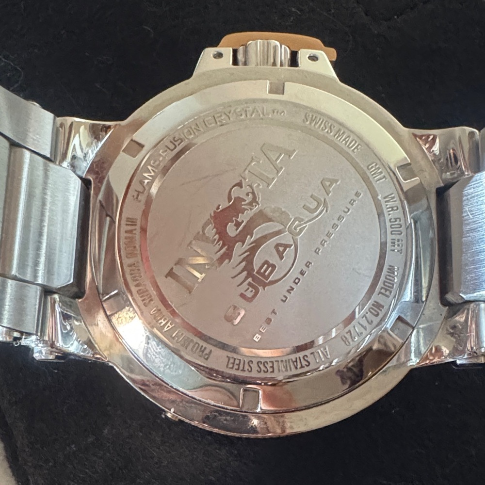 Invicta Silver and Gold Dive Watch